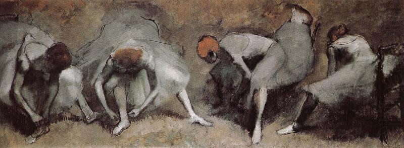 Edgar Degas Before the performance china oil painting image